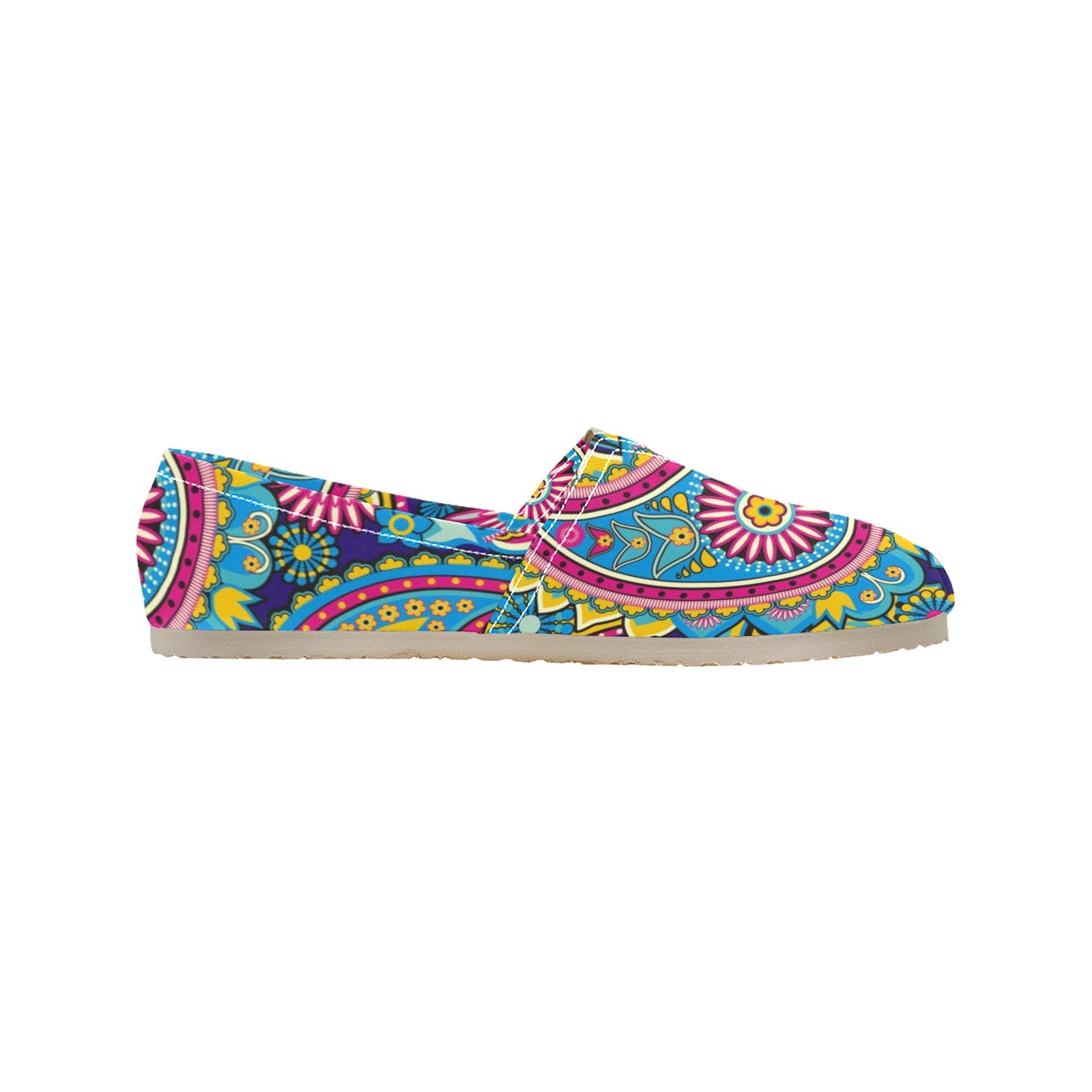 Abstract Sunflower Art Print Canvas Casual Shoe Lightweight Breathable 1206 Mans Womans