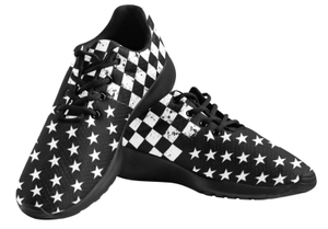 Checkered Flag Lives Matter Sneakers 0200 Mans Womans