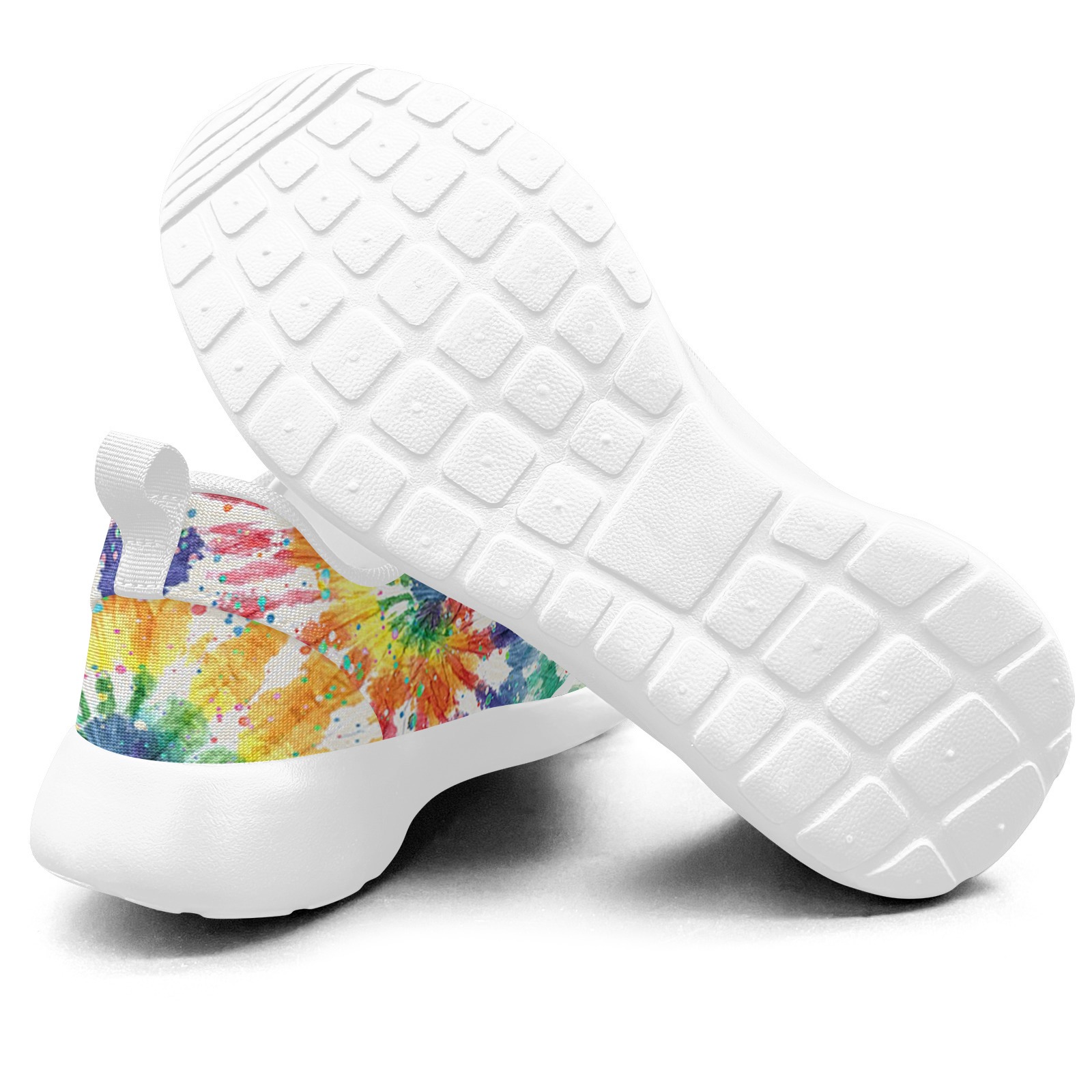 Colorful Floral Hot Printed Sneakers 02001 white mans womans athltics