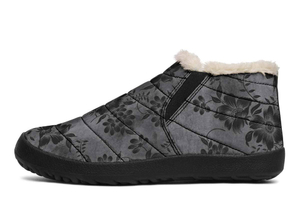 Grey Sophie Print winter Fur Sneakers Soft 1929 black man woman