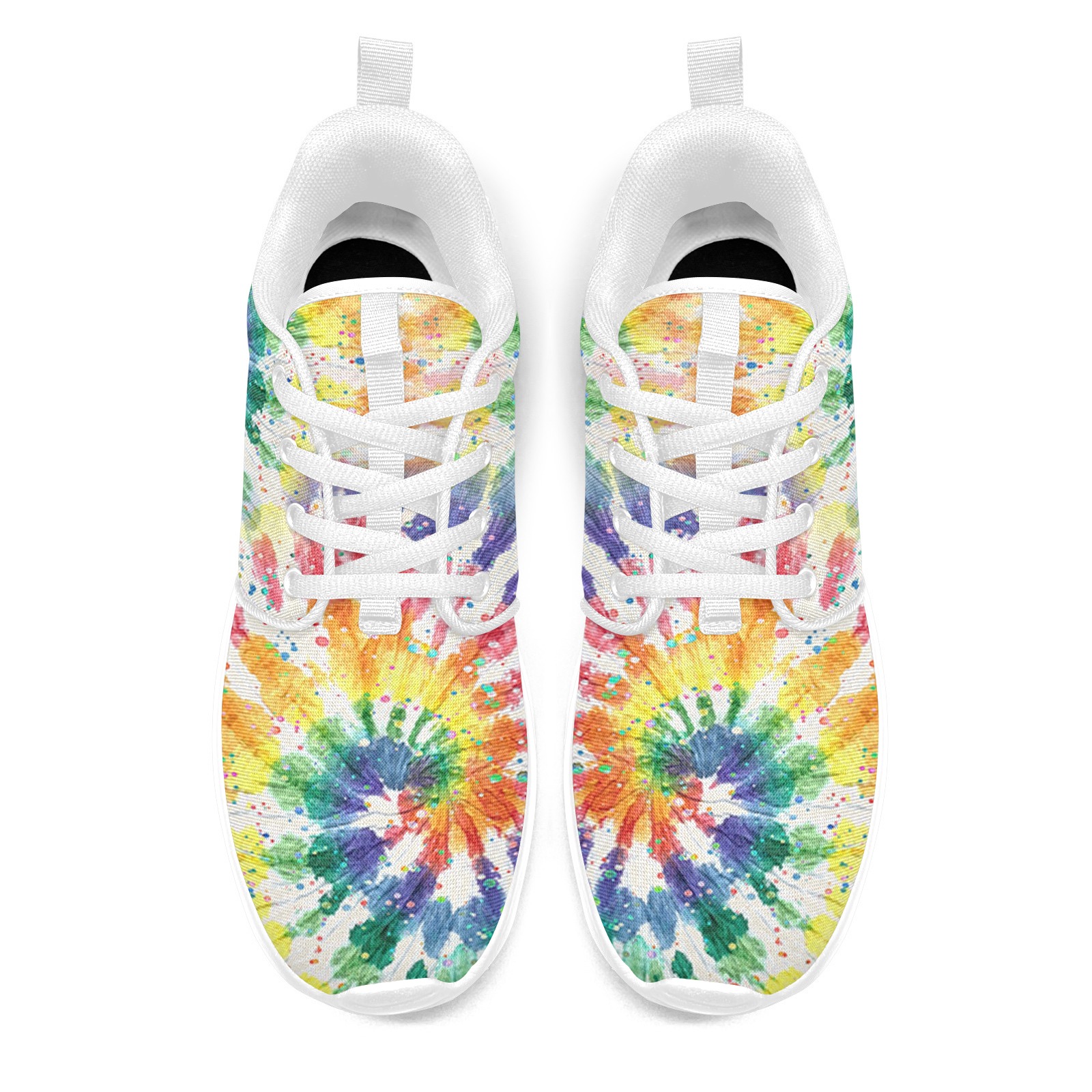 Colorful Floral Hot Printed Sneakers 02001 white mans womans athltics