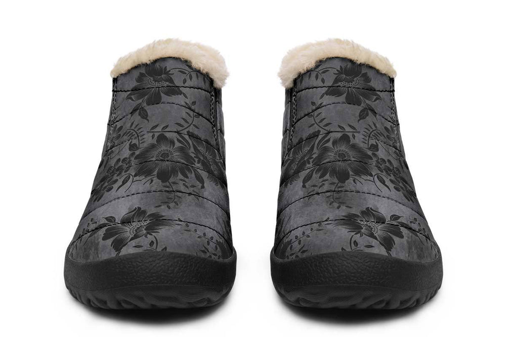 Grey Sophie Print winter Fur Sneakers Soft 1929 black man woman