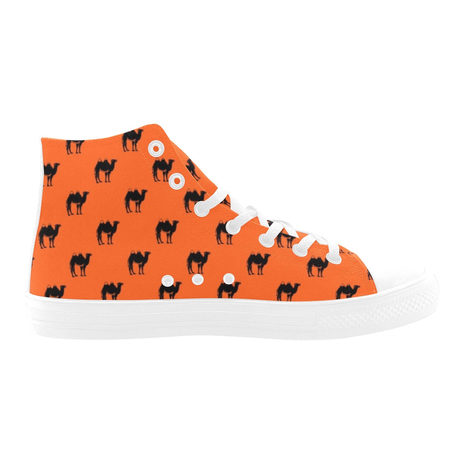 Camels Printing Shoe Hi Top Canvas 0170 mans womans